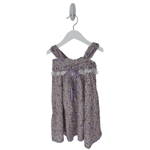 for love + lemons Other - For Love & Lemons Daisy Ruffle Floral Lavender Dress‎ $80